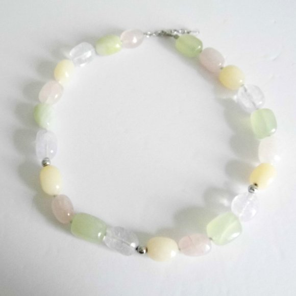 Macy's Sterling Silver QUARTZ Necklace - Picture 6 of 6